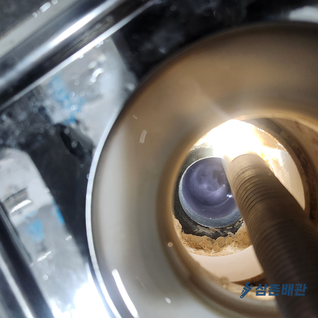 배관삼촌 sink 실제 작업 사진